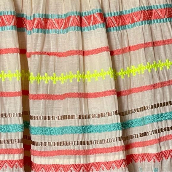Plenty by Tracy Reese Sunglow Striped Neon Sleeveless Dress Size 6 - Picture 12 of 15